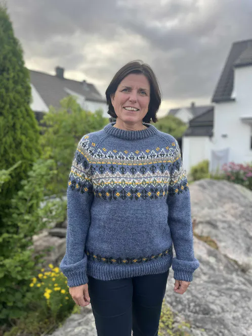 Hovedbilde Topdals-genser (oppskrift)