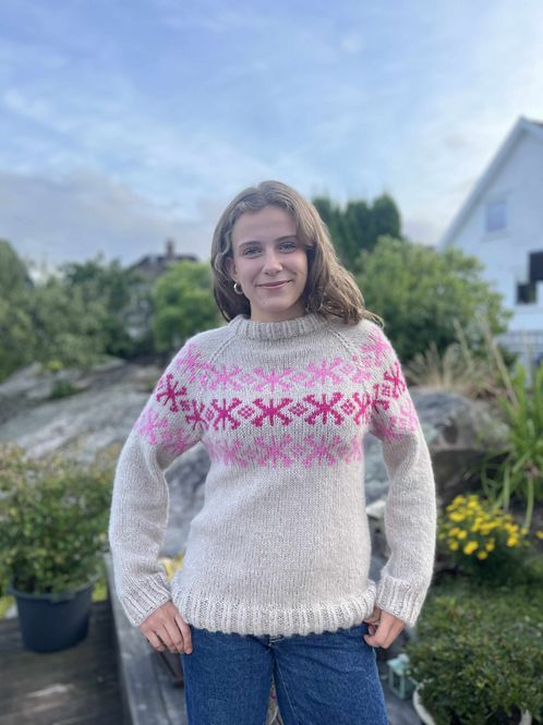 Hovedbilde Trollholmen-genser (oppskrift)