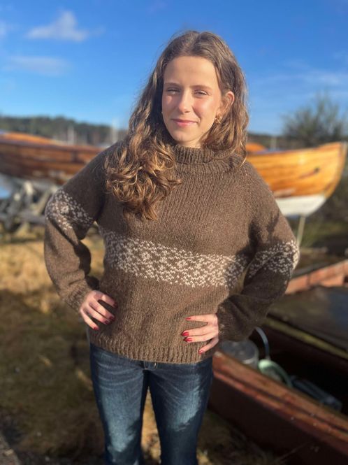 Hovedbilde Augland-genser (strikkepakke)