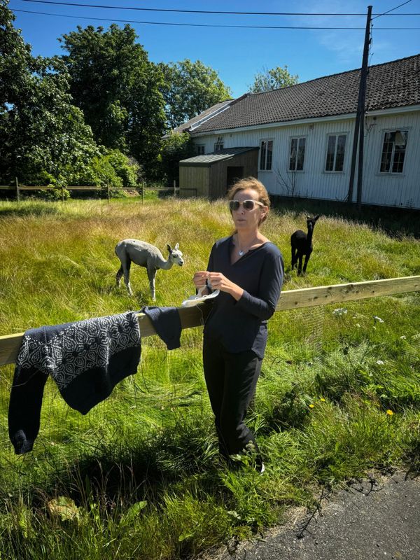 Smedholmen-genser (strikkepakke)