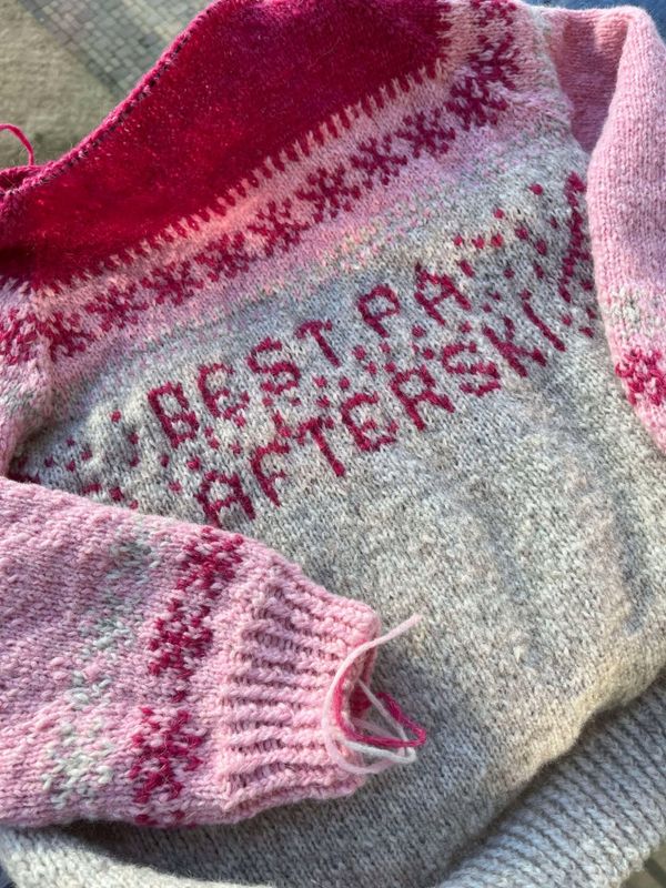 Afterski-genser (strikkepakke)