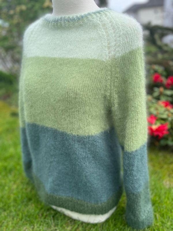 Sjursø sweater, green