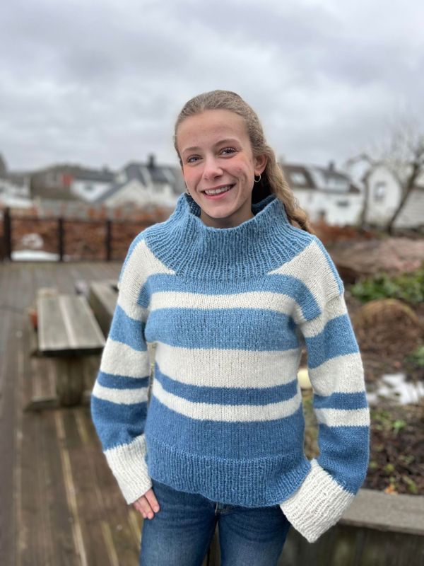 Stripe sweater