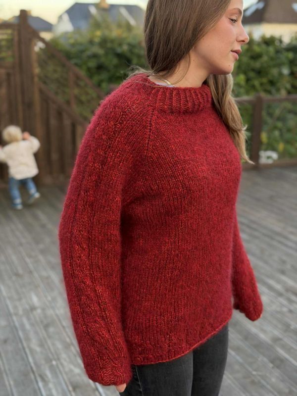 Fagerholt-genser (strikkepakke)